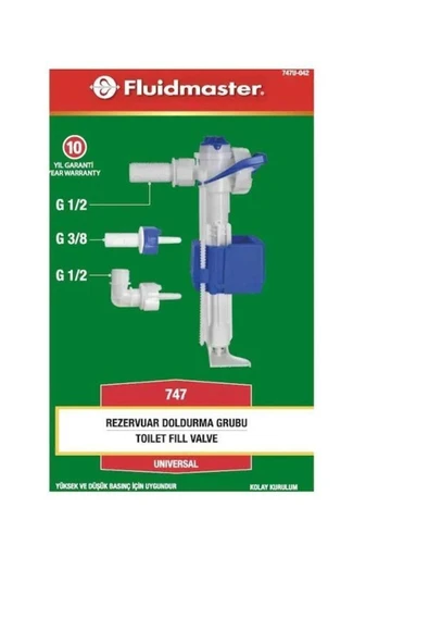 Prestij Gömme Rezervuar Flatörü Vitra Serel Fluidmaster ürün görseli 1