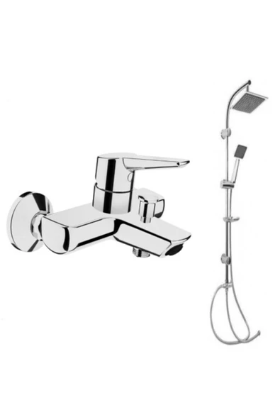 Artema Solid S Banyo Bataryası Ve Karine Tepe Yağmurlama Duş Takımı ürün görseli 1