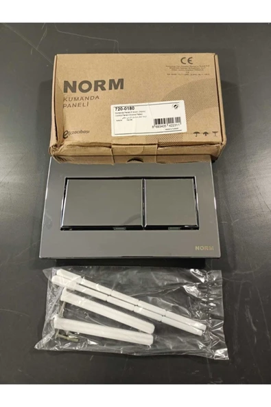 Norm Kumanda Paneli Parlak Krom 720-0180 Vitra- ürün görseli 1