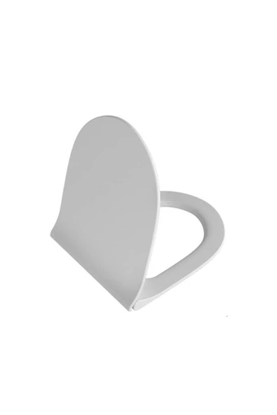Vitra Universal Klozet Kapağı 110-003-009 Slim - Duroplast - Üstten Sıkmalı - Yavaş Kapanır - Metal ürün görseli 1