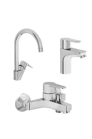 Artema Win S Lavabo Musluk, Eviye Mutfak Ve Banyo Batarya Seti ürün görseli 1