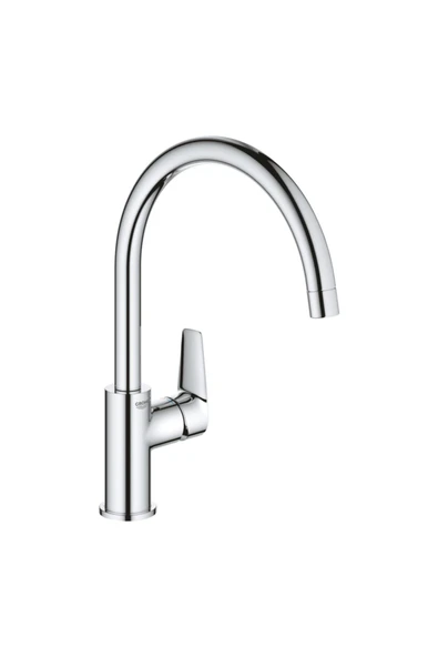Grohe Bauedge Tek Kumandalı Eviye Bataryası C Çıkış Ucu Krom 31367001 ürün görseli 1