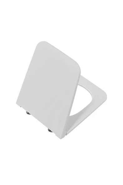 Vitra Equal Üstten Metal Menteşeli Klozet Kapağı Beyaz 119-003-009 ürün görseli 1