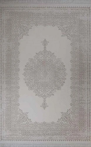 Gabardin Alessa 8011 Krem Serisi Triko Akrilik Salon Oturma Yatak Odası Halısı ürün görseli 1