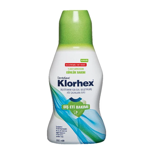 Dentasave Klorhex Günlük Bakım Ağız Çalkalama Suyu 300 ml dvc-5004701-17090 ürün görseli 1