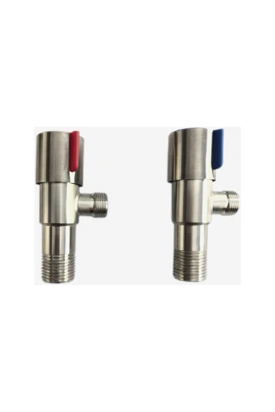 Gözeksu 1 Ara Musluk Klozet Taharet Musluğu Paslanmaz Inox Lavabo Ara Musluğu ürün görseli 1