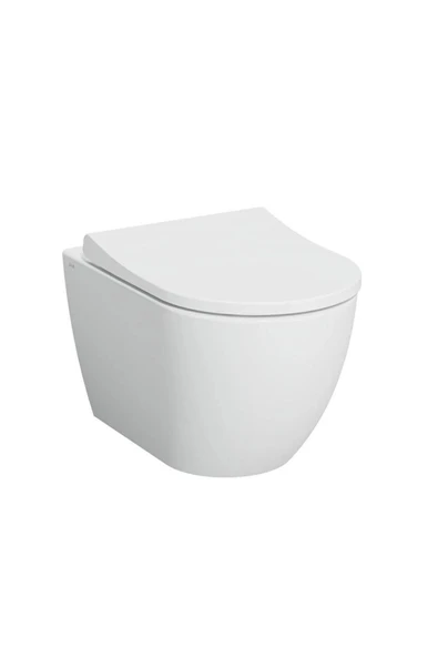 Vitra S60 Kanalsız Asma Klozet + Slim Duroplast Kapak ürün görseli 1