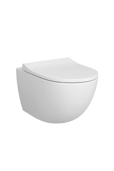 Vitra Sento 7748B403-0559 Rim-Ex Asma Klozet, Beyaz ürün görseli 1