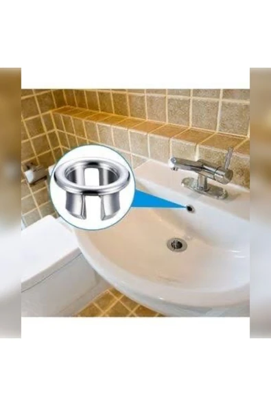 Çermik Krom Lavabo Yüzüğü 1 Adet ürün görseli 1