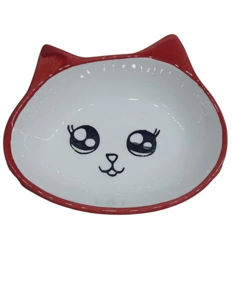 Bio Pet Active Seramik Kedi Mama Kabı 12-15-3,5cm No:12 ürün görseli 1