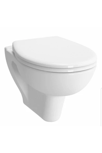 Vitra 7741B003-0850 S 10 Rim-Ex (Kanalsız) Asma Klozet - Kapak Dahil - Kapak Kodu: 23-003-001 ürün görseli 1
