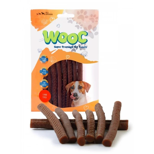 Wooc Kuzu Etli Çubuk Köpek Ödül Maması 80gr ürün görseli 1