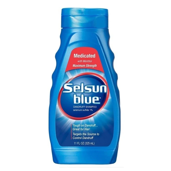 Selsun Blue Medicted with Mentol Shampoo / Kepeğe Karşı Şampuan 325ml ürün görseli 1