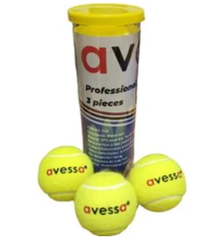 Avessa Tz-2 Maç Tenis Topu Black Line-SARI ürün görseli 1