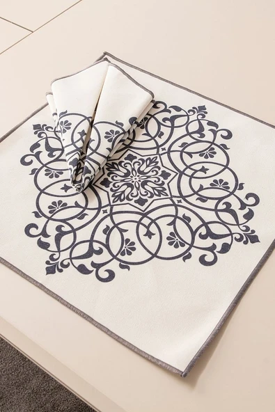Safran Luxe, Premium Seri Sunum Peçetesi, Duck Keten Kumaş 40x40cm ürün görseli 1