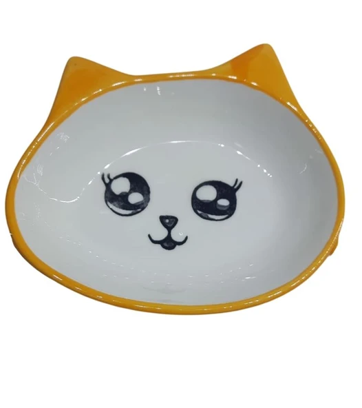 Bio Pet Active Seramik Kedi Mama Kabı 12-15-3,5cm No:3 ürün görseli 1