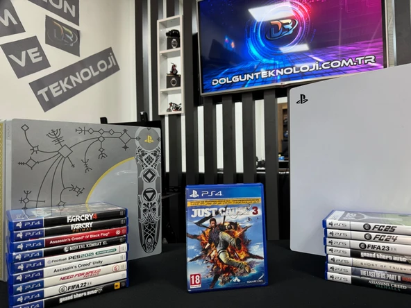 Just Cause 3 Ps4 - Ps5 Oyun CD’si (İKİNCİ EL) ürün görseli 1