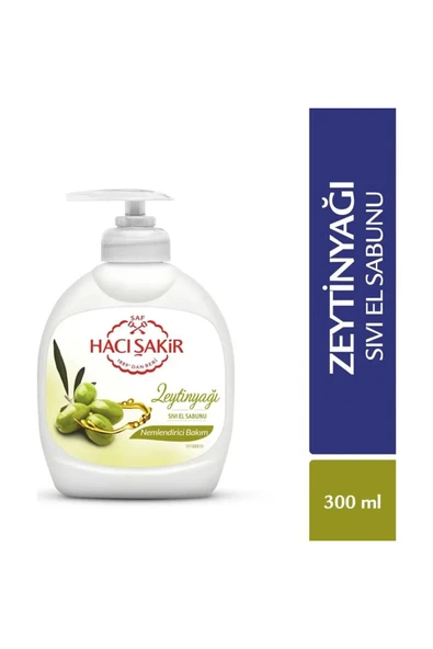 Hacı Şakir Sıvı Sabun 300 ml Zeytinyağlı ürün görseli 1