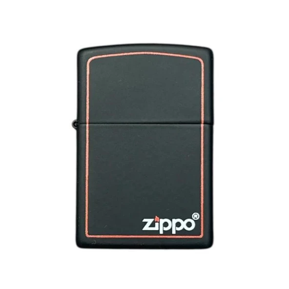 Zippo Reg Black/Z-Brdr Çakmak 218ZB-000056 (1-2) ürün görseli 1