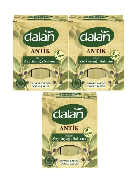 Dalan Antik Zeytinyağlı Defne Sabunu 900 Gr x 3 Paket ürün görseli 1