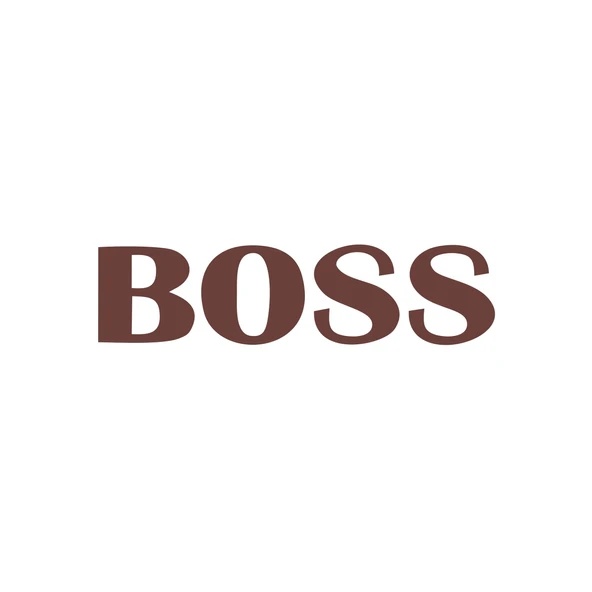 Boss Araba Sticker 17x17 Cm Kahverengi ürün görseli 1