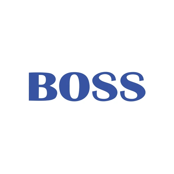 Boss Araba Sticker 17x17 Cm Mavi ürün görseli 1