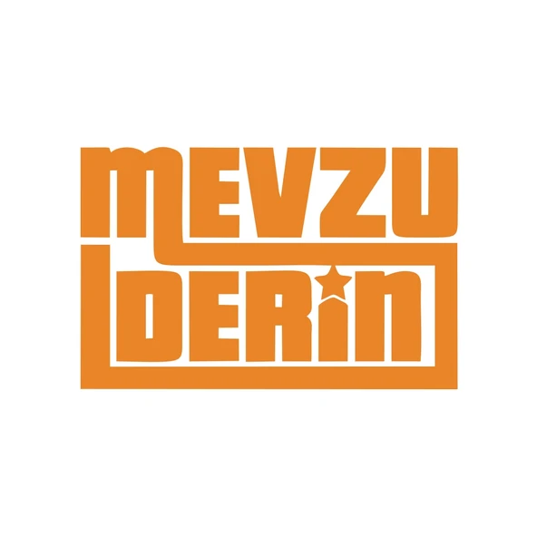 Mevzu Derin Araba Sticker 17x17 Cm Turuncu ürün görseli 1