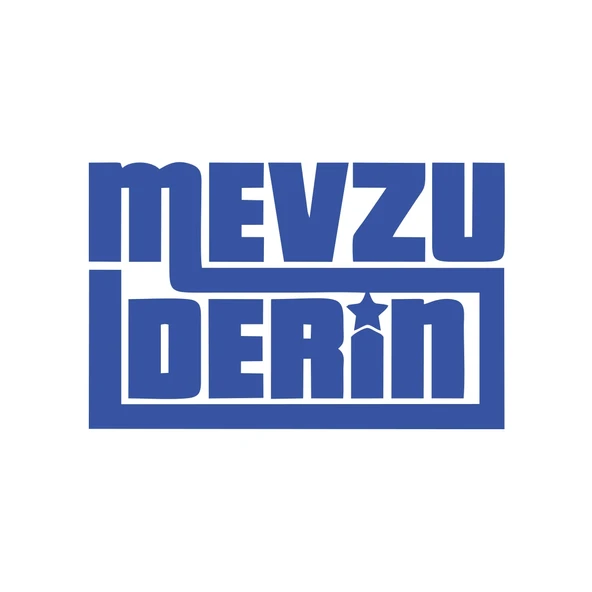 Mevzu Derin Araba Sticker 17x17 Cm Mavi ürün görseli 1