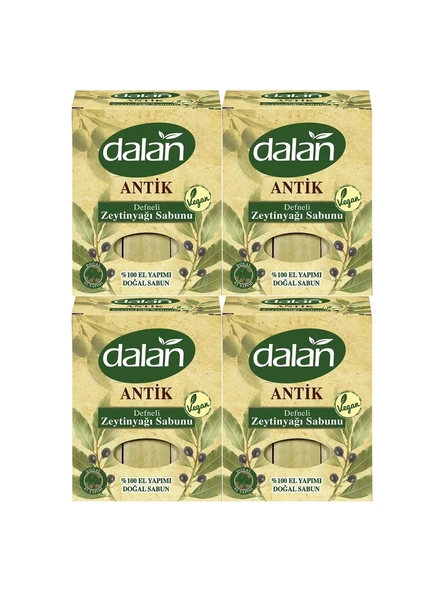 Dalan Antik Zeytinyağlı Defne Sabunu 900 Gr x 4 Paket ürün görseli 1