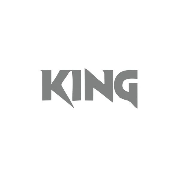 King Araba Sticker 17x17 Cm Gri ürün görseli 1
