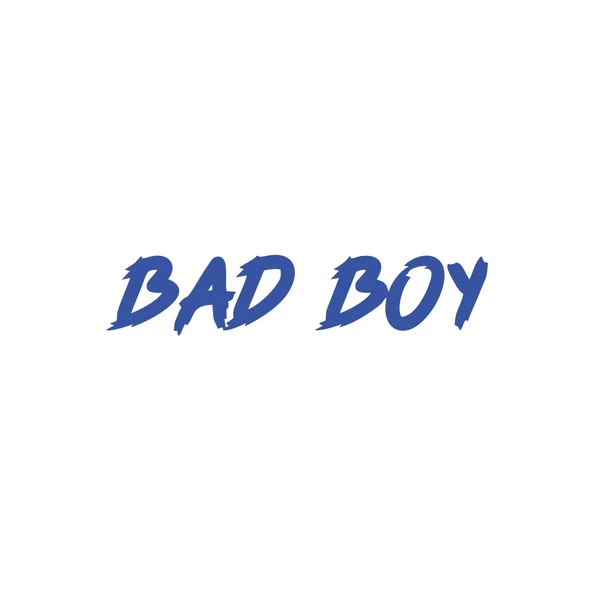 Bad Boy Araba Sticker 17x17 Cm Mavi ürün görseli 1