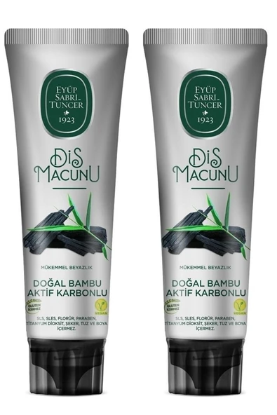 Eyüp Sabri Tuncer Diş Macunu Bambu Karbonlu 90 ml X 2 Adet ürün görseli 1