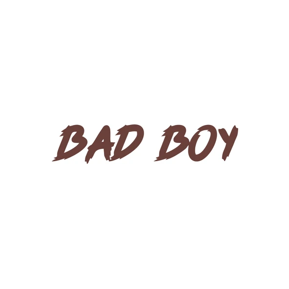 Bad Boy Araba Sticker 17x17 Cm Kahverengi ürün görseli 1