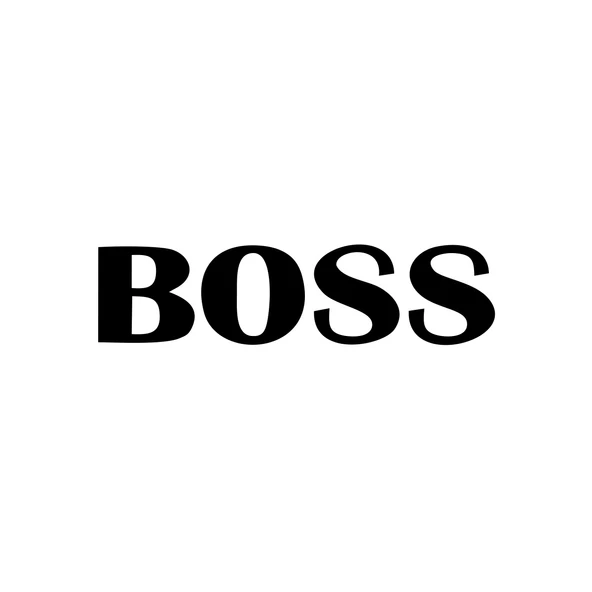 Boss Araba Sticker 17x17 Cm Siyah ürün görseli 1