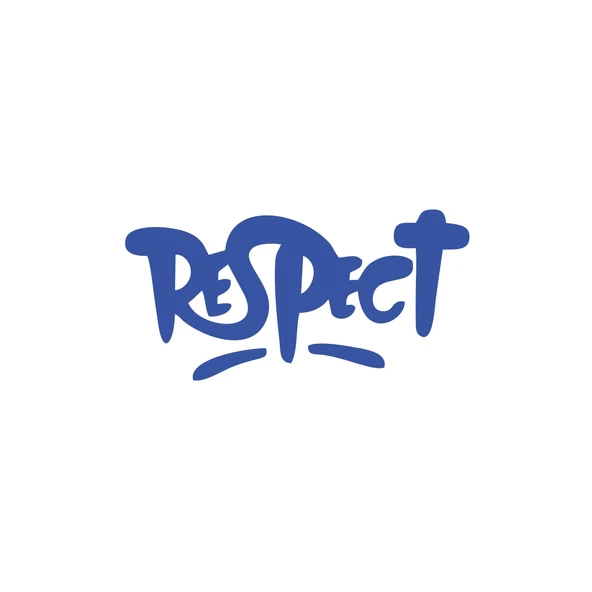 Respect Araba Sticker 17x17 Cm Mavi ürün görseli 1