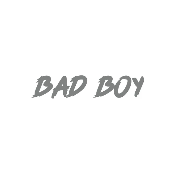 Bad Boy Araba Sticker 17x17 Cm Gri ürün görseli 1