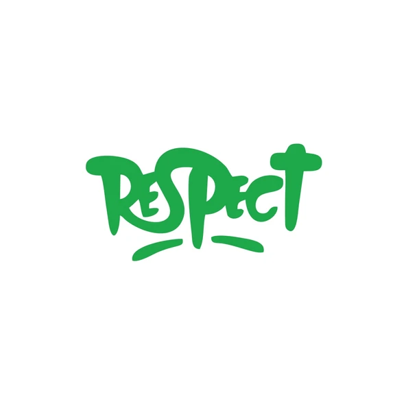 Respect Araba Sticker 17x17 Cm Yeşil ürün görseli 1
