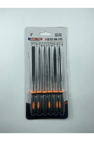 BAY-TEC EĞE SETİ MİNİ 6 PARÇA (MK-1036) ürün görseli 1