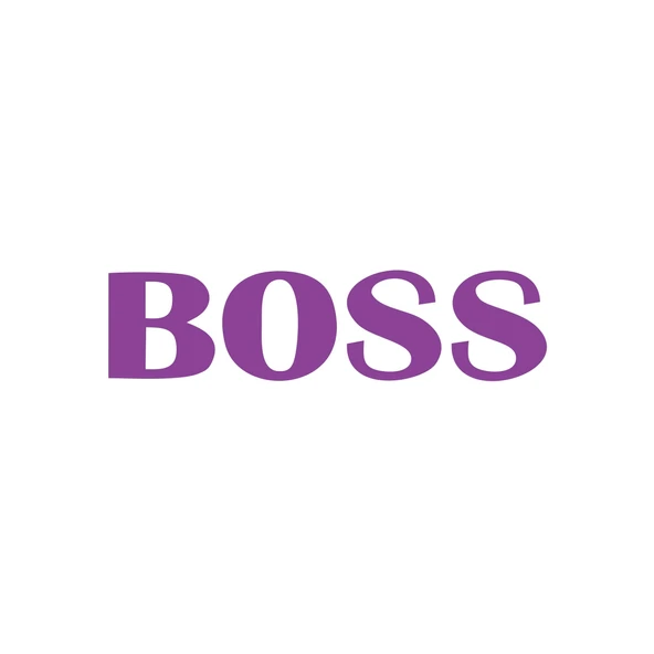 Boss Araba Sticker 17x17 Cm Mor ürün görseli 1