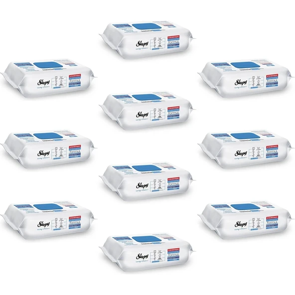 Sleepy Easy Clean Çamaşır Suyu Katkılı Yüzey Temizlik Havlusu 100'lü 10 Paket ürün görseli 1