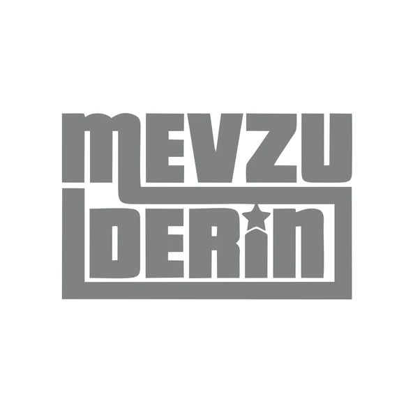 Mevzu Derin Araba Sticker 17x17 Cm Gri ürün görseli 1