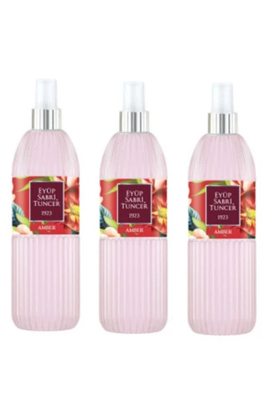 Eyüp Sabri Tuncer Amber 150 Ml Sprey Kolonya - Pet Şişe 3 Adet ürün görseli 1
