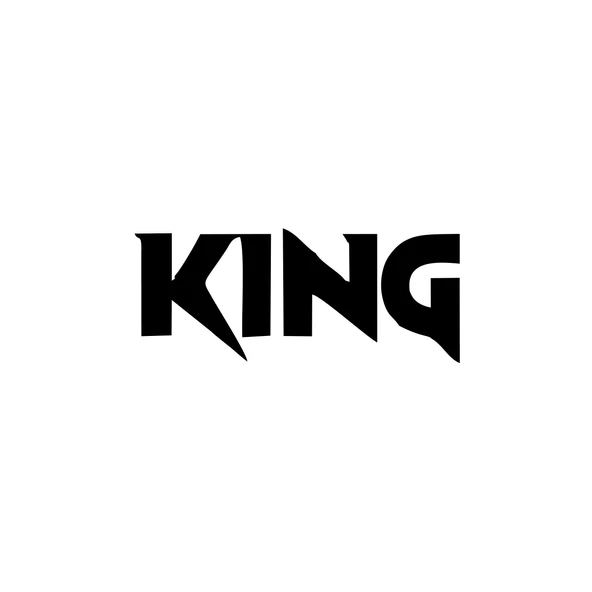 King Araba Sticker 17x17 Cm Siyah ürün görseli 1