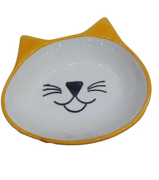 Bio Pet Active Seramik Kedi Mama Kabı 12-15-3,5cm No:5 ürün görseli 1