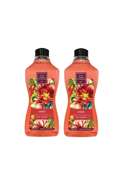 Eyüp Sabri Tuncer Doğal Zeytinyağlı Sıvı Sabun Amber 1500 Ml X 2 ürün görseli 1