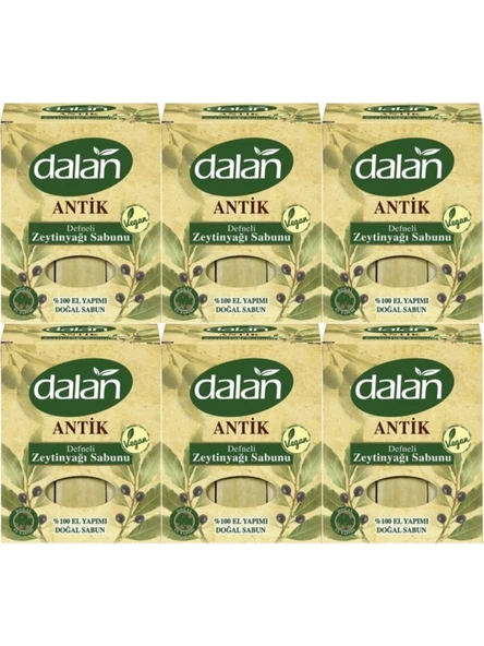 Dalan Antik Zeytinyağlı Defne Sabunu 900 Gr x 6 Paket ürün görseli 1