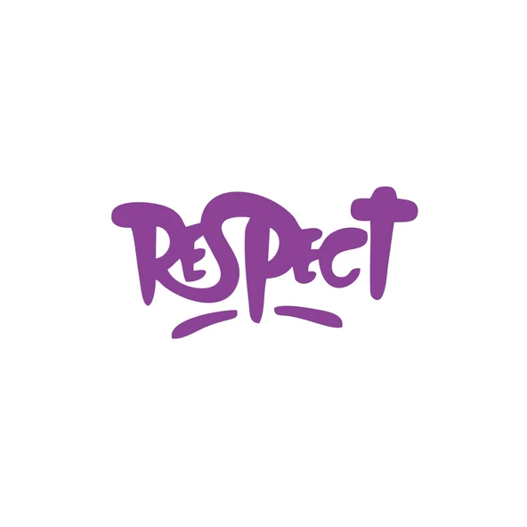 Respect Araba Sticker 17x17 Cm Mor ürün görseli 1