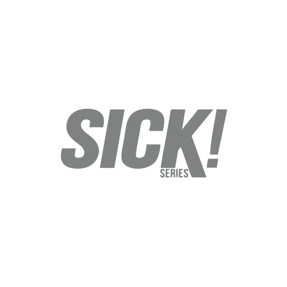 Sick Series Araba Sticker 17x17 Cm Gri ürün görseli 1