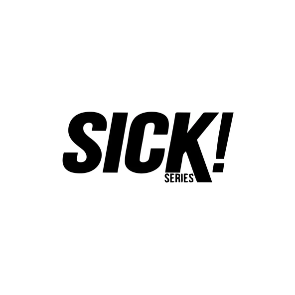 Sick Series Araba Sticker 17x17 Cm Siyah ürün görseli 1
