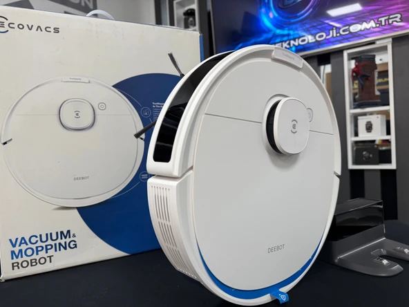 Ecovacs Deboot N8 Akıllı Robot Süpürge ve Paspas (İKİNCİ EL) - Resim 3